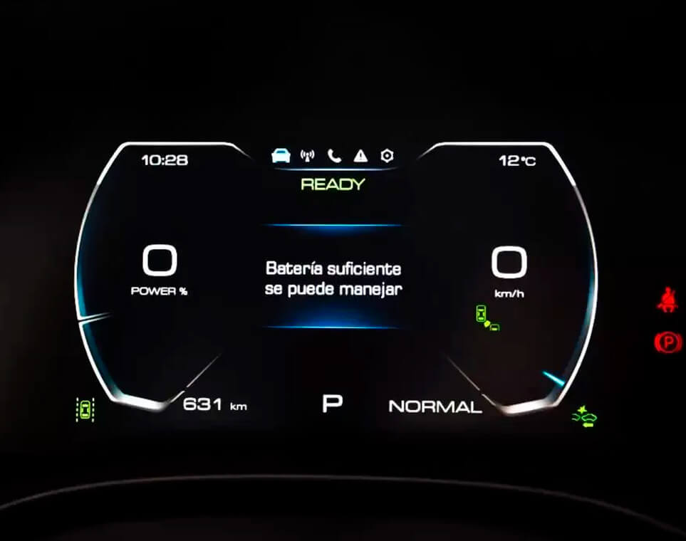 PANEL DE INSTRUMENTOS DIGITAL